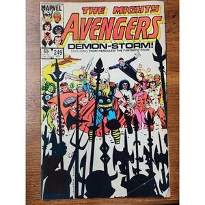 COMIC BOOK - The Mighty Avengers DEMON - STORM. Vol 1, Nov 249 G/VG
